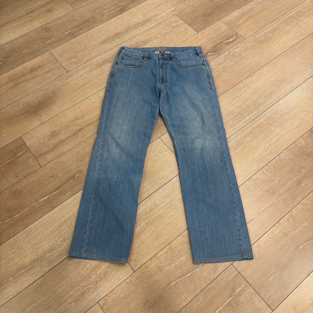 5.11 Tactical Mens Jeans 34x31 Blue Denim Straight Leg Utility Work Pants